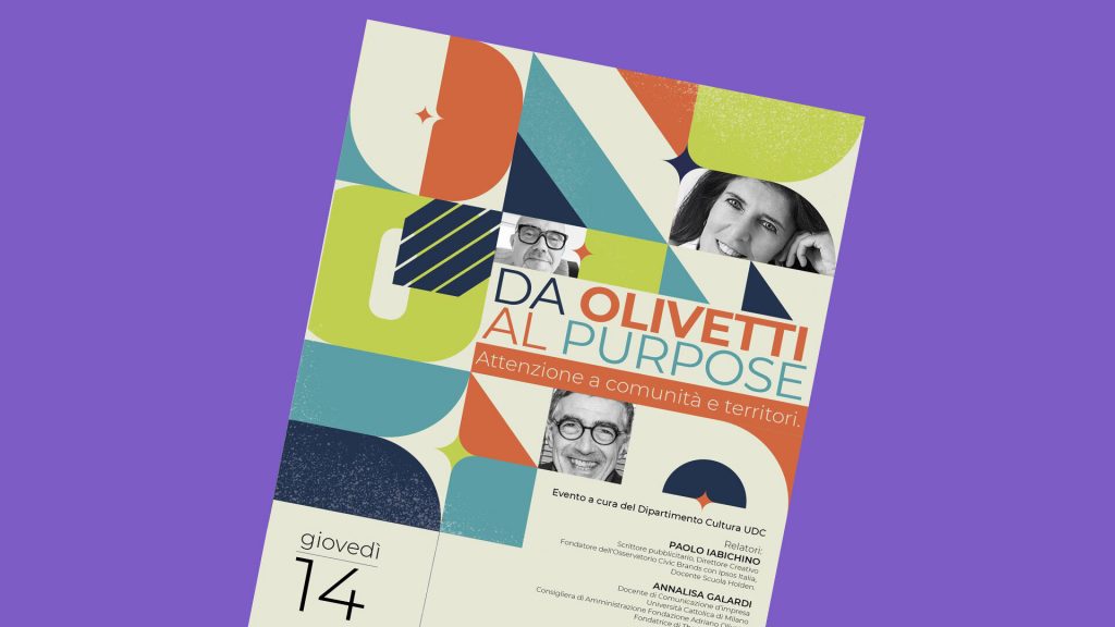 Fondazione Adriano Olivetti news Evento 22Da Olivetti al purpose. Lattenzione a comunita e territori22 - Fond. A. Olivetti